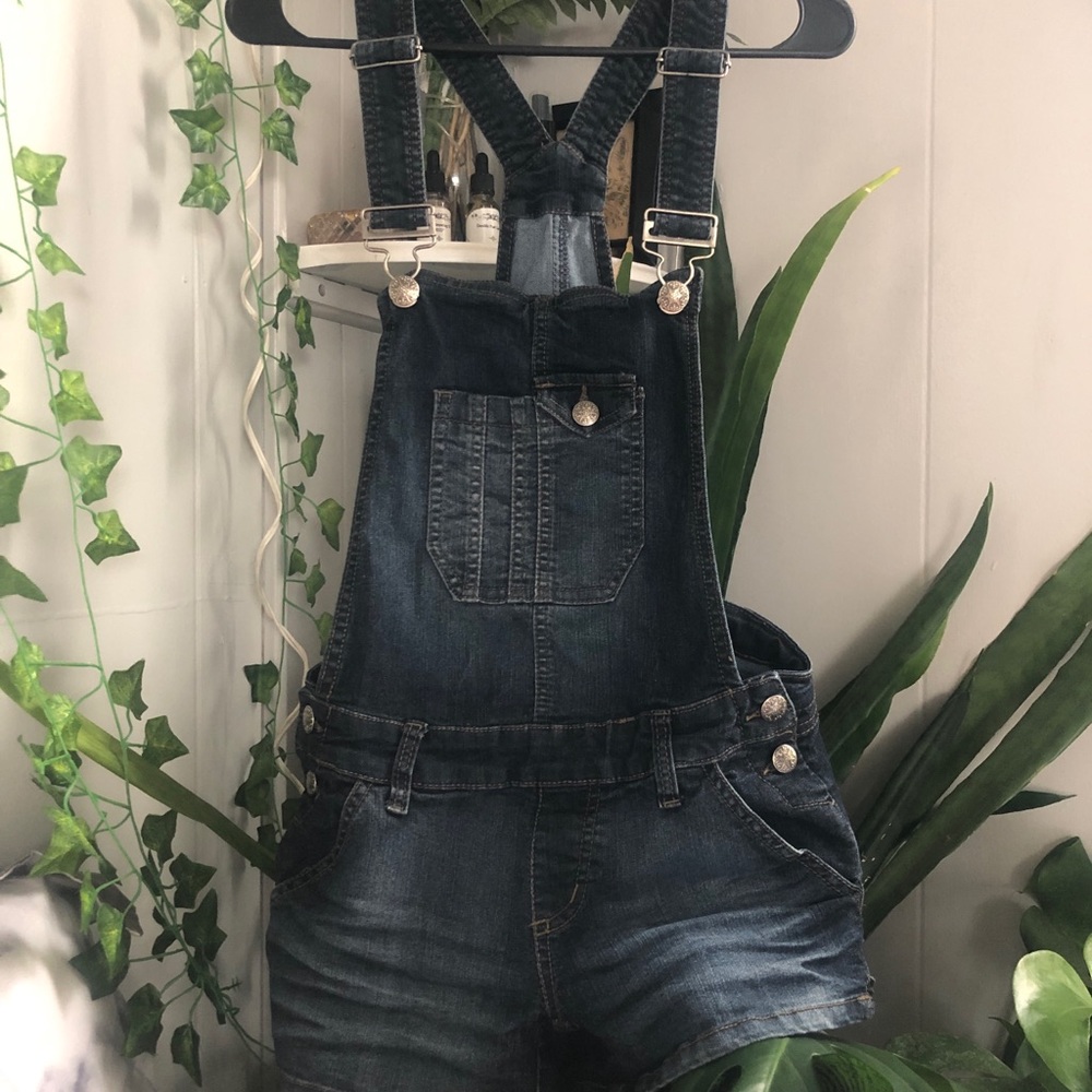 Overall Shorts